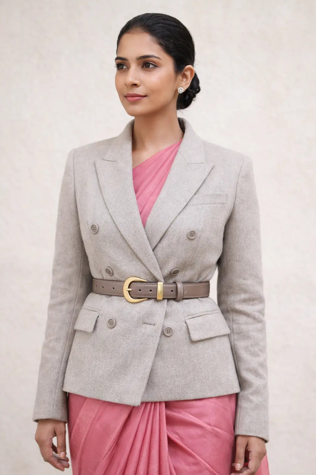 Classic Grey Women Belt SSN Belts