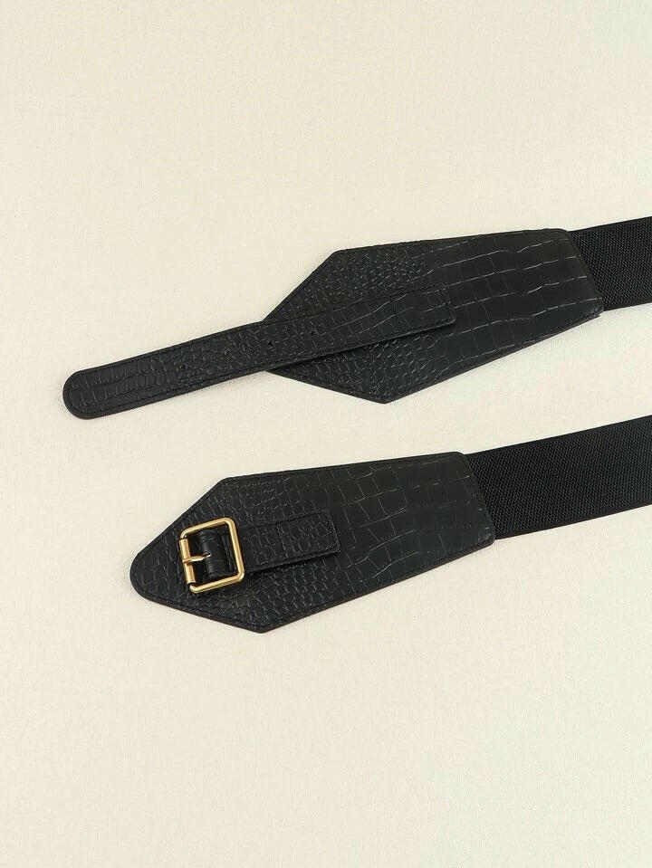 Retro Women Black Belt.