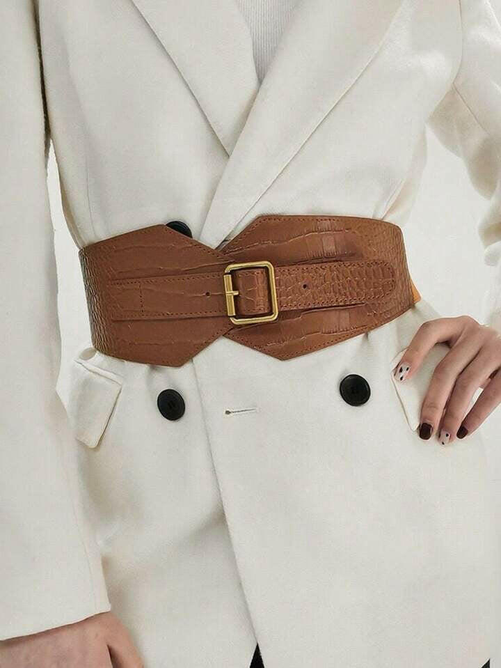 Tan Retro women Belt.