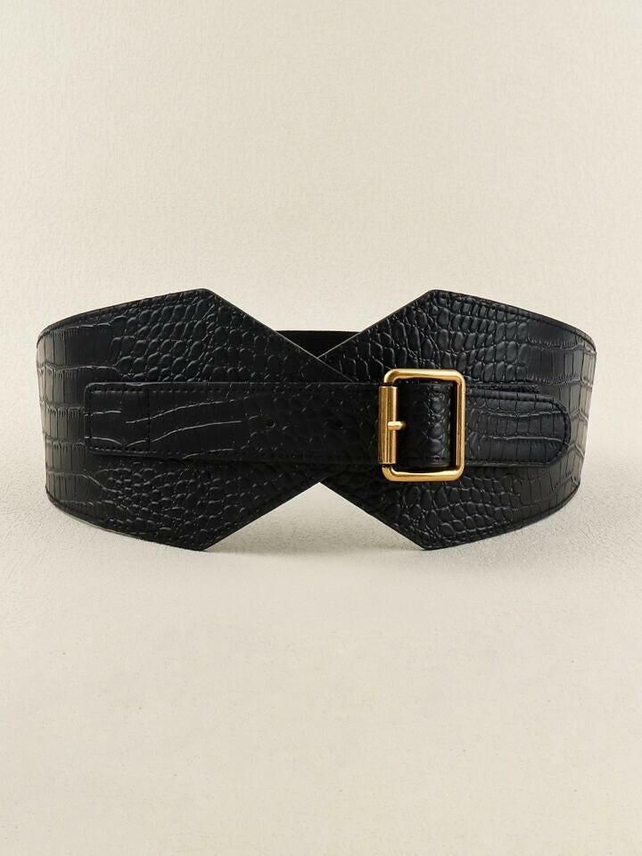 Retro Women Black Belt.