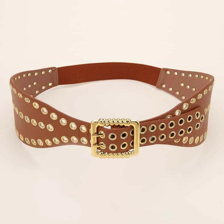 Graphy Tan Women Belt.