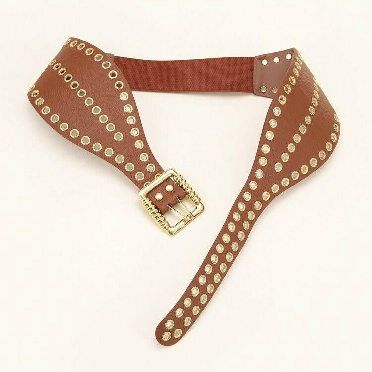 Graphy Tan Women Belt.