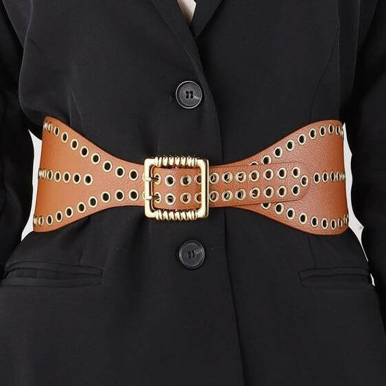 Graphy Tan Women Belt.