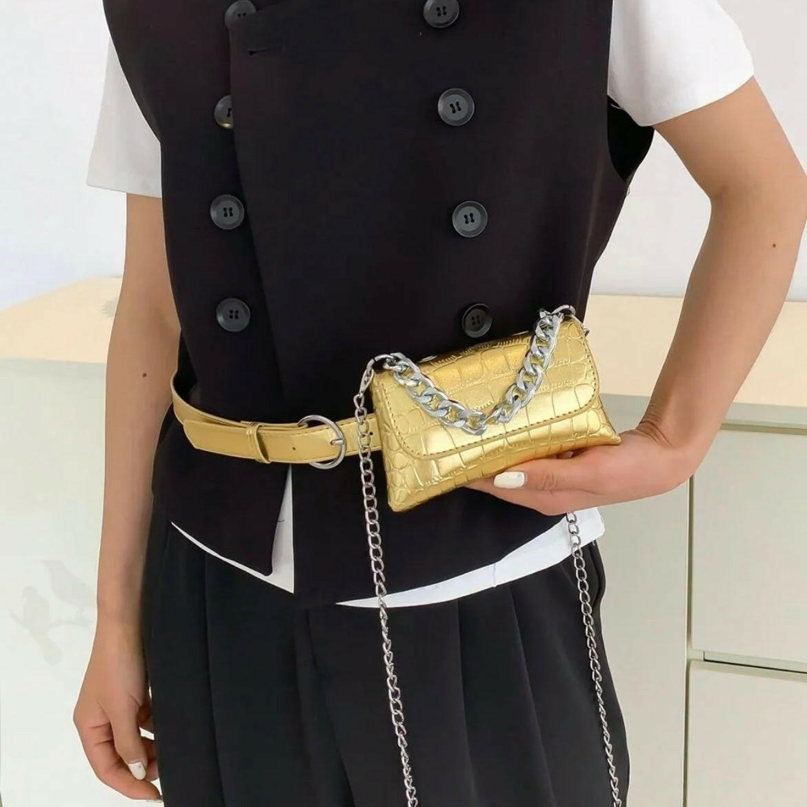 Golden Rush Bag Belt.