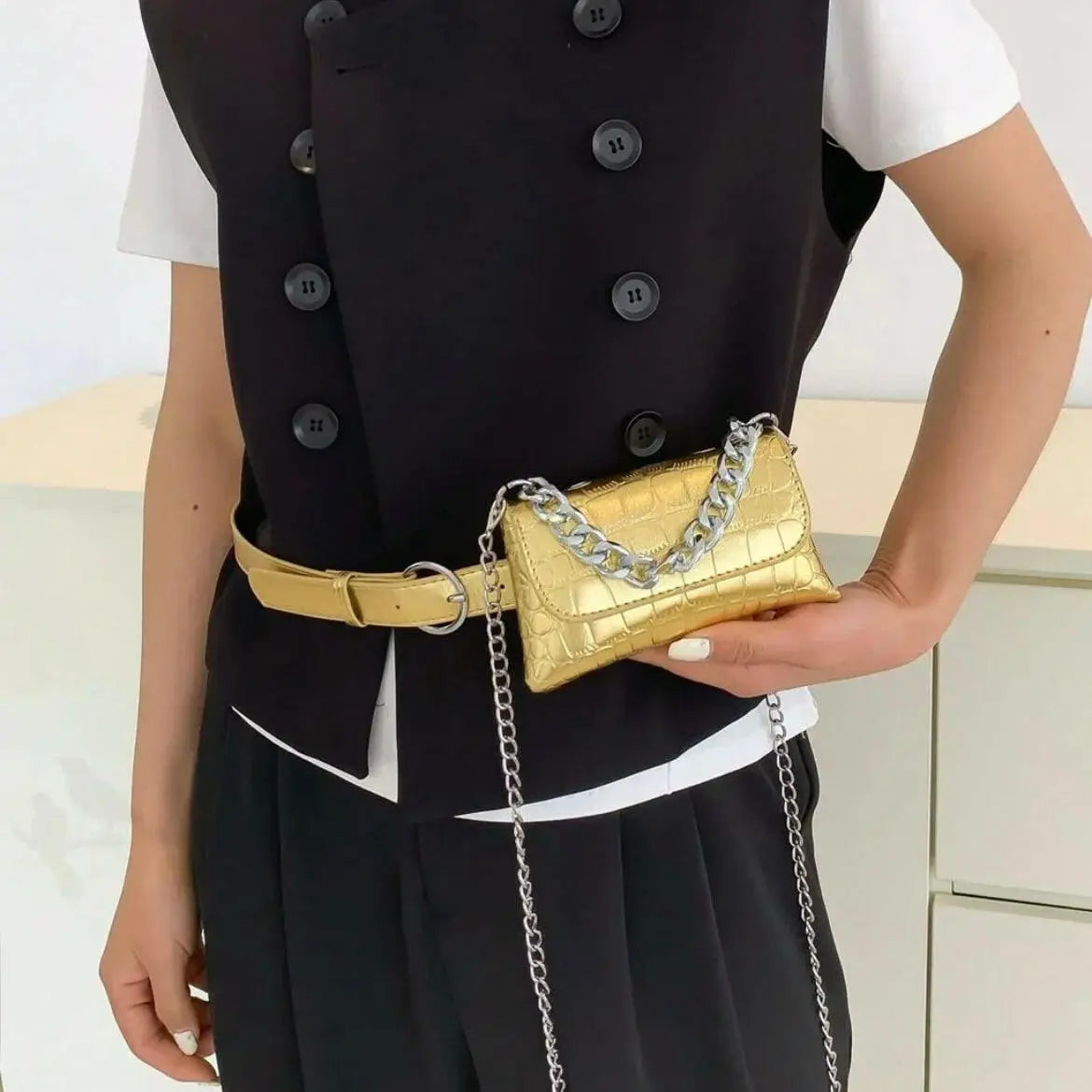 Golden Rush Bag Belt.