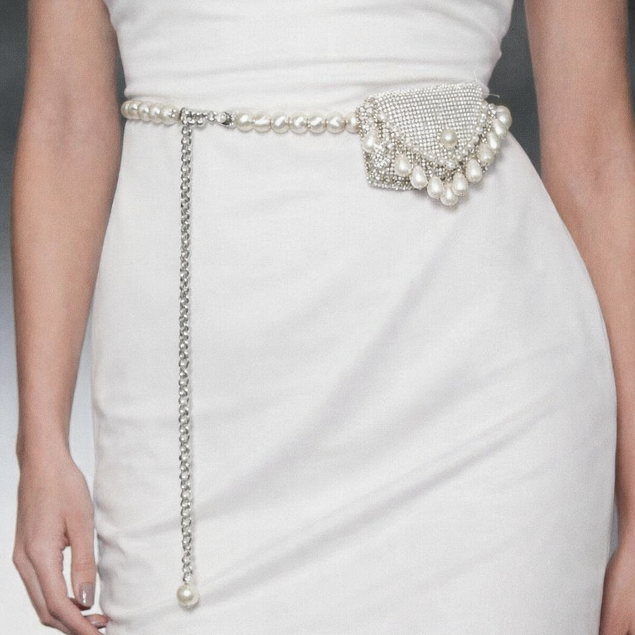 Dropping Pearl Women Belt