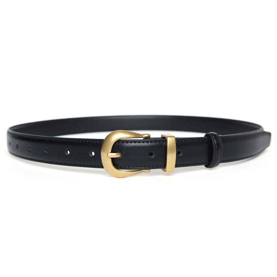 Classic Black Women's Belt