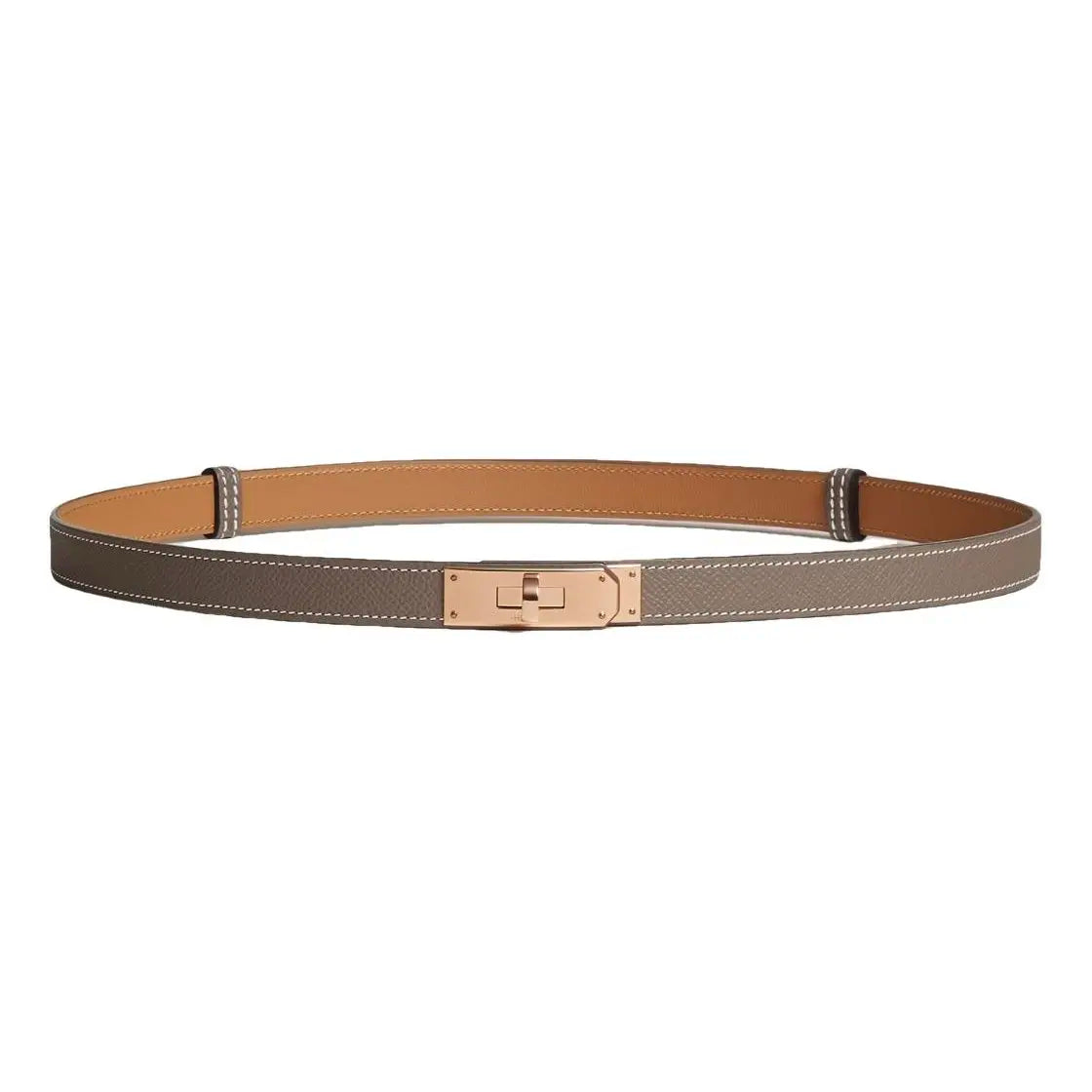 SSN belt lock belt for women Grey belt