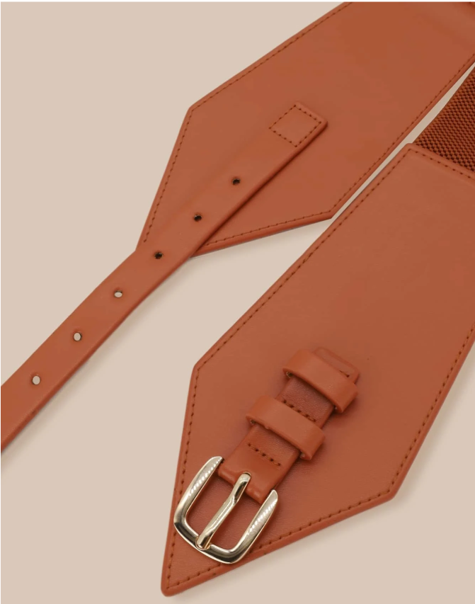 Cleo Tan women Belt.