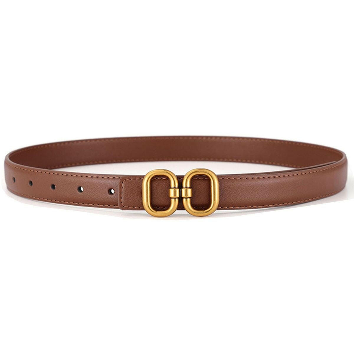 SSN Belts Tan Dot Women Belt.