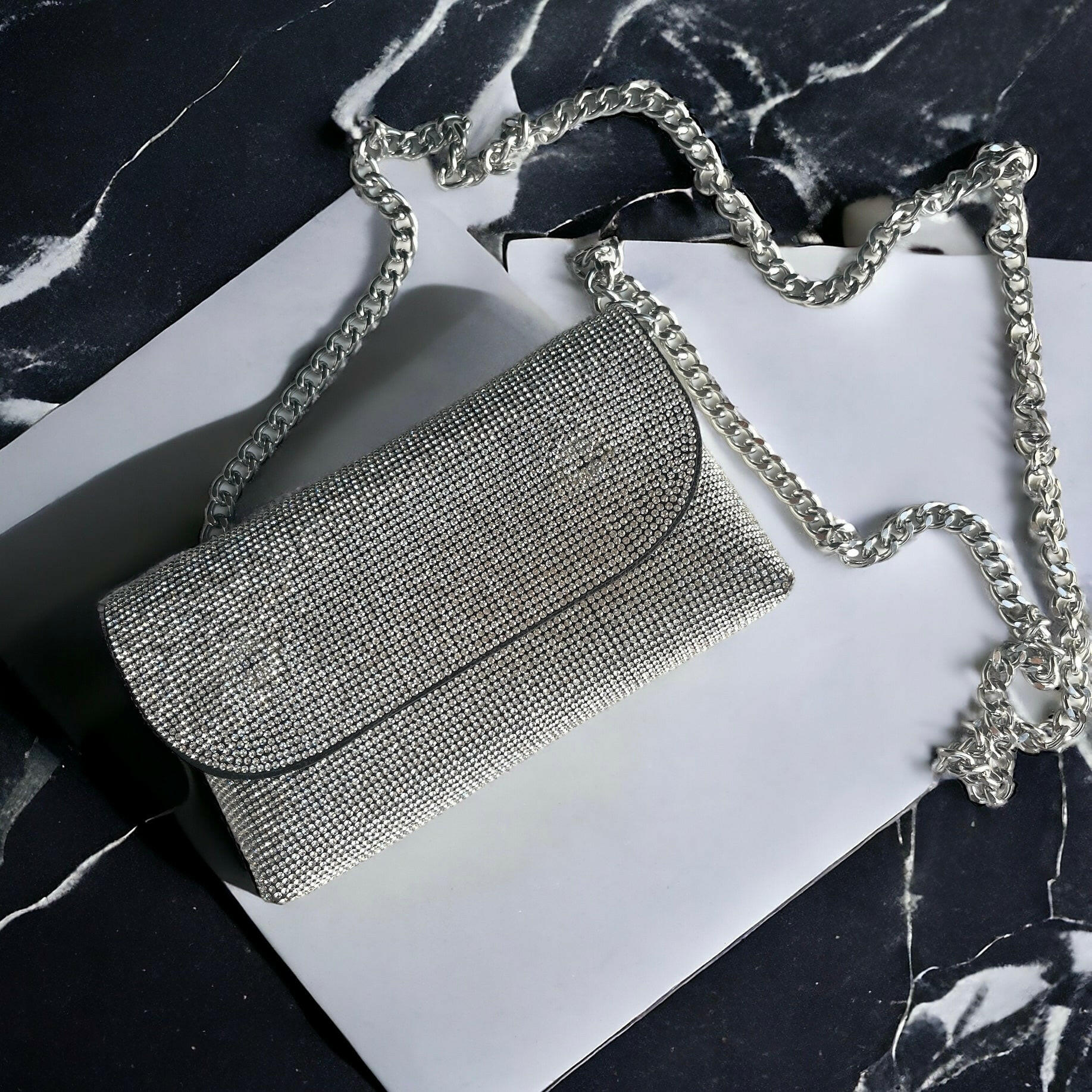 Rhinestone Crossbody bag.