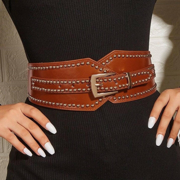 Mogra Brown Belt for Women SSN Belts