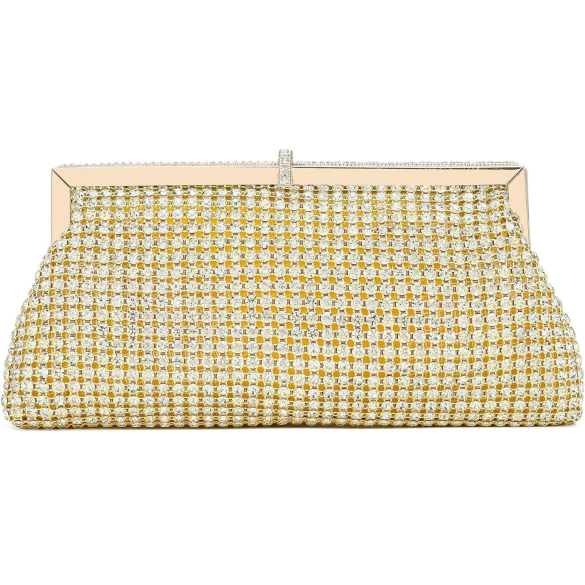 Gold Solver Rhinestone Bag.