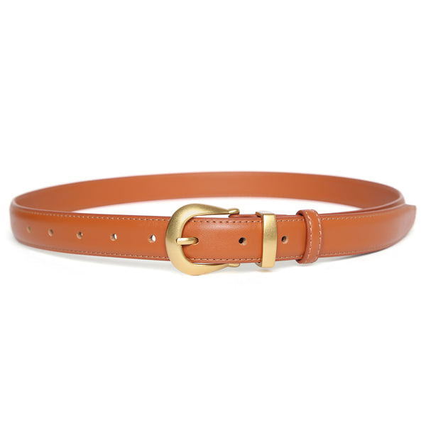 Classic Tan Women Belt