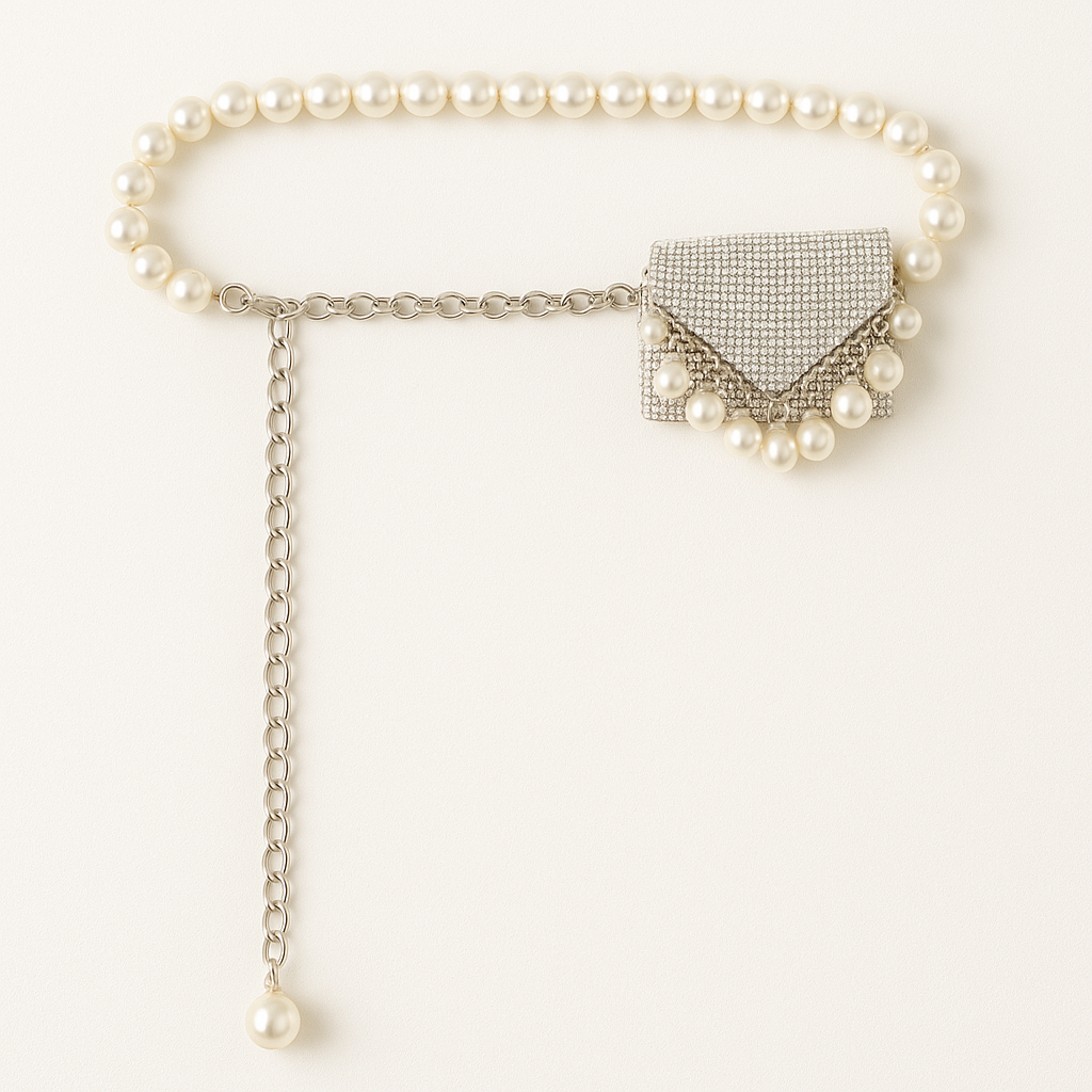 Dropping Pearl Belt for women 