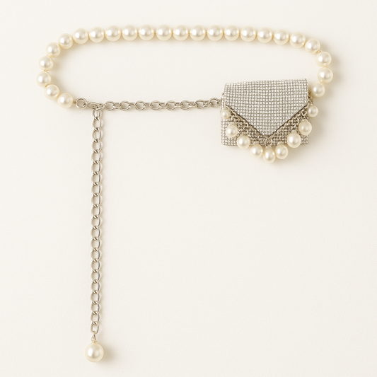 Dropping Pearl Belt for women 