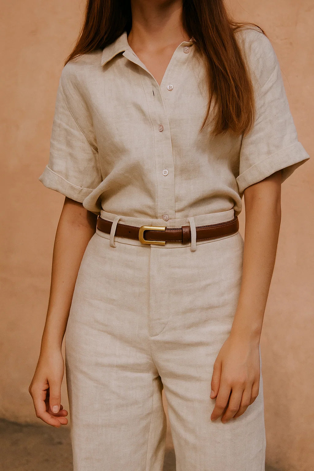 Harper Brown Women Belt 3