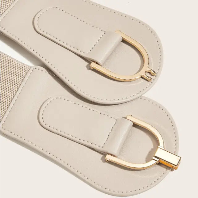 Mocha cream womens belt in India 