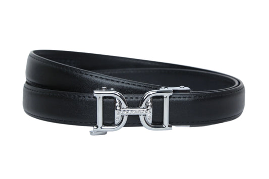 SSN Doves Silver Auto Lock Belt