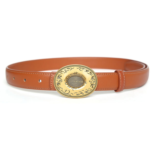 SSN Proxy Women Tan Belt