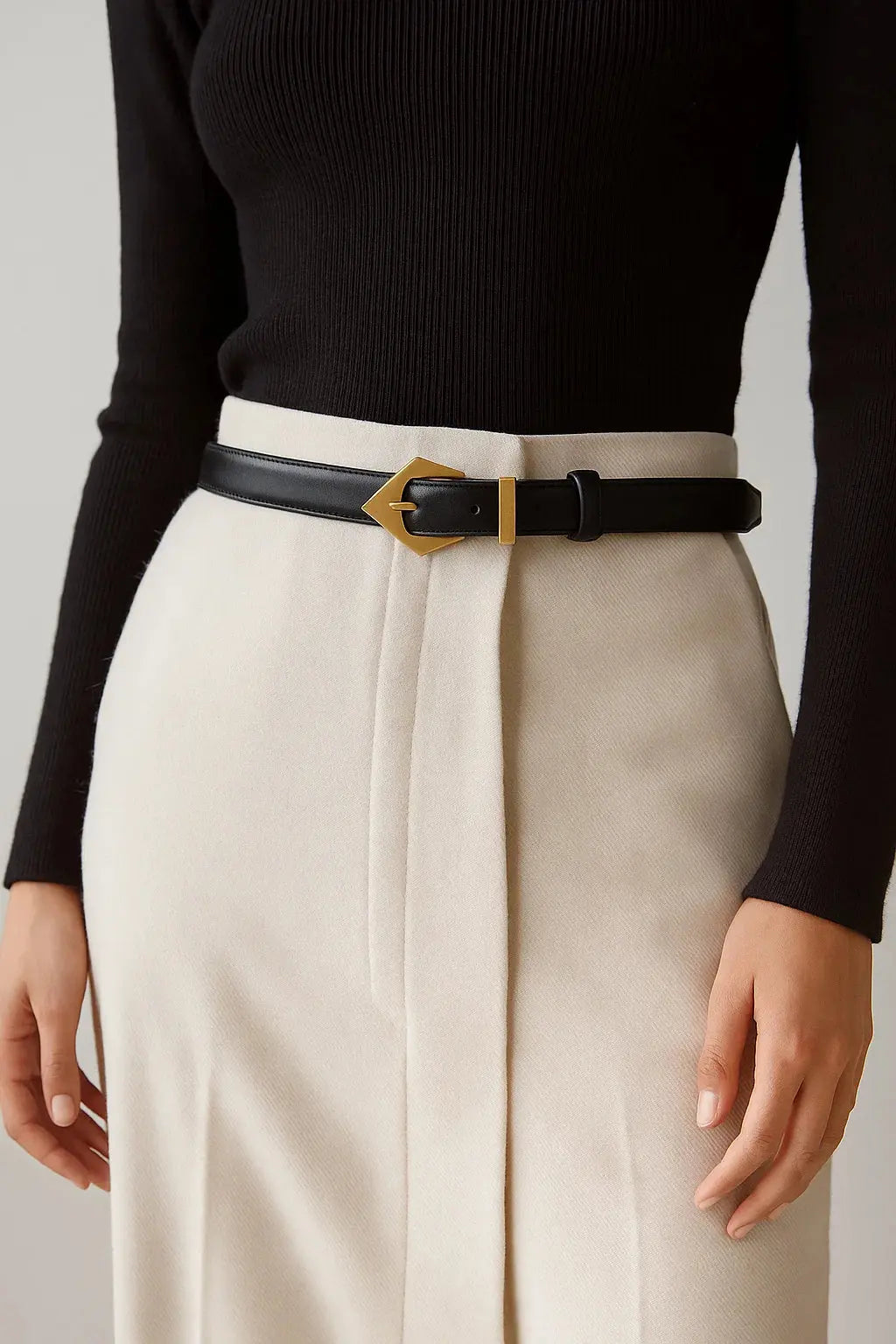 Triance Black Women Belt 3